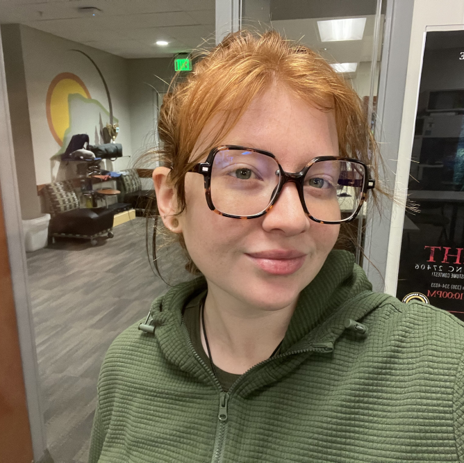 Selfie of Claire Farmer smiling